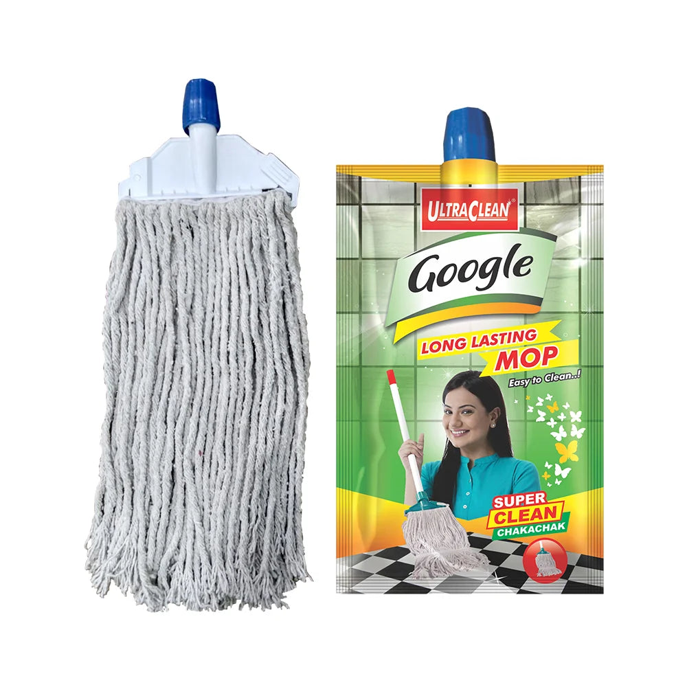 Google Mop 6" (4ft. Metal Rod )