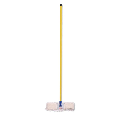 Cotton Dust control mop 24 Inch White