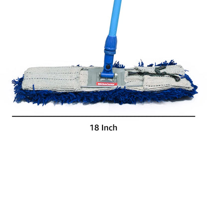 Dust control mop 18 Inch Blue