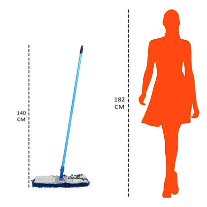 Dust control mop 18 Inch Blue