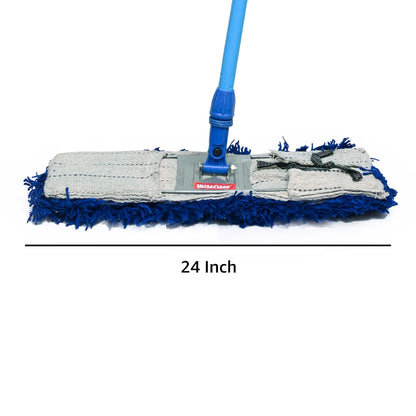 Dust control mop 24 Inch Blue