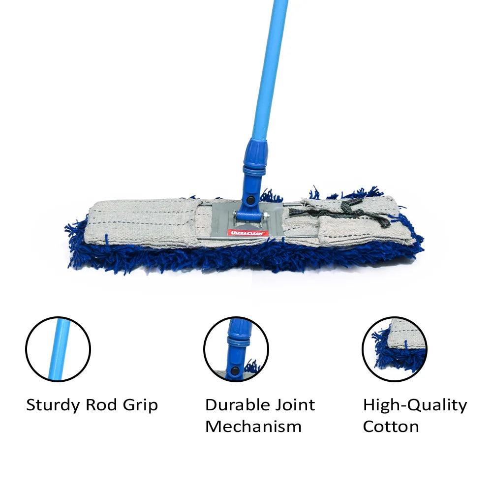 Dust control mop 24 Inch Blue