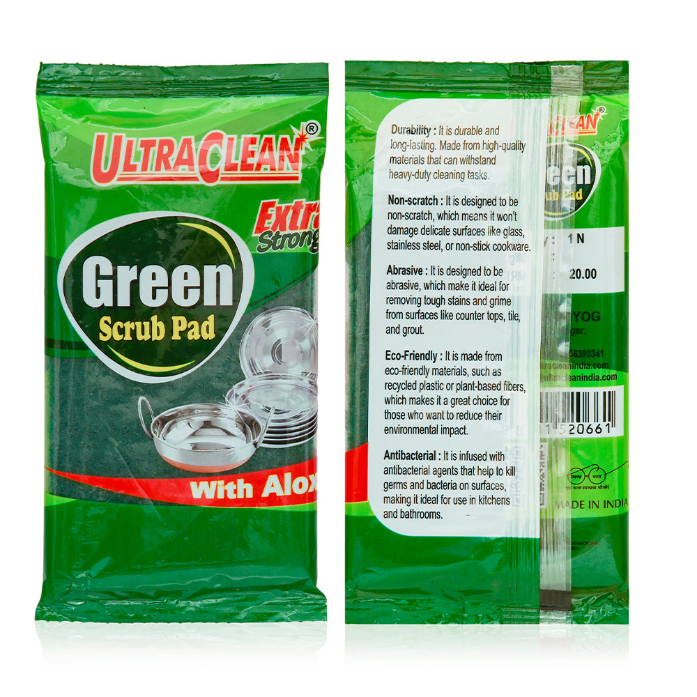 Green Pad Big 4 x 6 inch Pack of 10