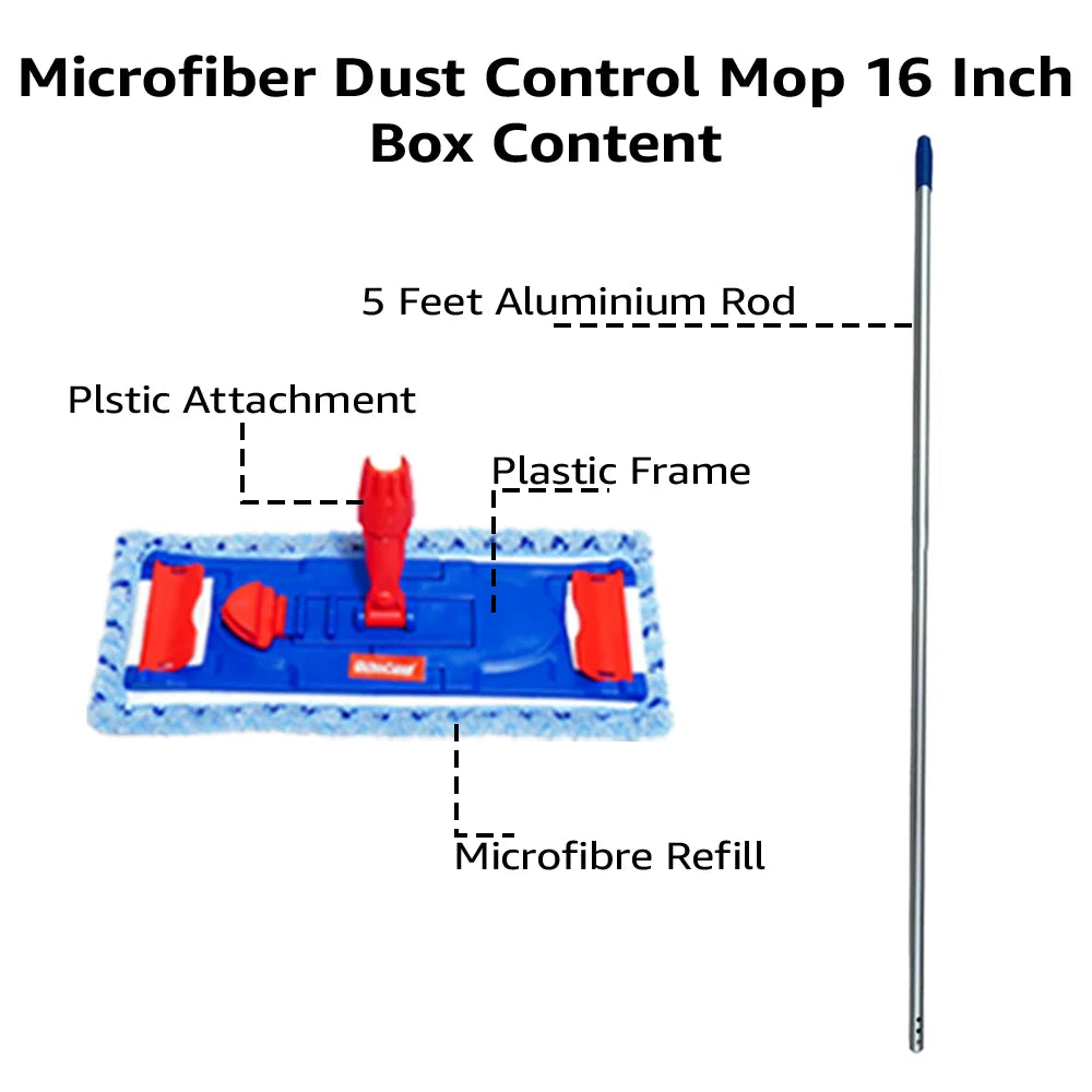 Microfiber Dust Control Mop 16 Inch